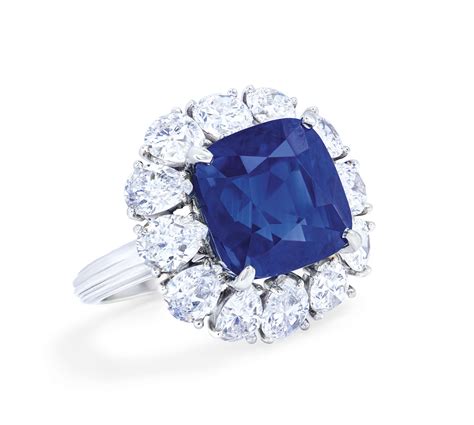 Cartier sapphire engagement ring